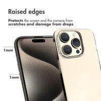 Accezz Coque Clear Apple iPhone 15 Pro - Transparent