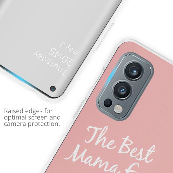 Concevez votre propre coque transparente OnePlus Nord 2 - Transparent