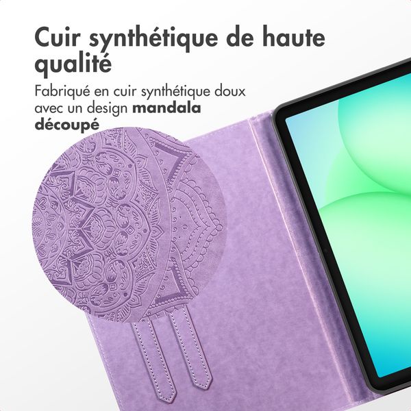 imoshion Coque tablette Samsung Galaxy Tab A11 Plus - Lilas