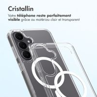 Accezz Coque arrière Xtreme Impact avec MagSafe Samsung Galaxy S26 FE - Transparent