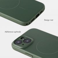 Accezz Coque Grip avec MagSafe Apple iPhone 13 - Vert foncé