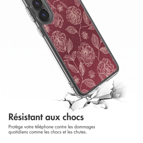 imoshion Coque Design Samsung Galaxy S25 FE - Deep Rose