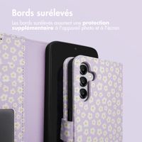 imoshion Étui de télephone portefeuille Design Samsung Galaxy A14 (5G/4G) - White Daisy
