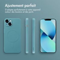 imoshion Coque Couleur avec MagSafe Apple iPhone 13 - Smoke Green