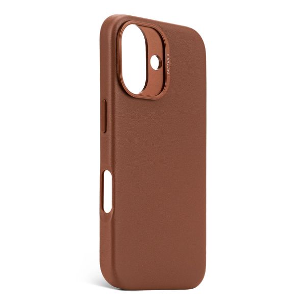Decoded Coque en cuir MagSafe Apple iPhone 16 - Tan