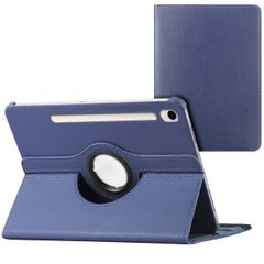 imoshion Coque tablette rotatif à 360° Samsung Galaxy Tab S9 11.0 pouces / S10 Lite / S10 FE / S9 FE 10.9 pouces - Bleu foncé