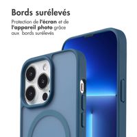 imoshion Coque Color Guard avec MagSafe Apple iPhone 13 Pro - Bleu foncé