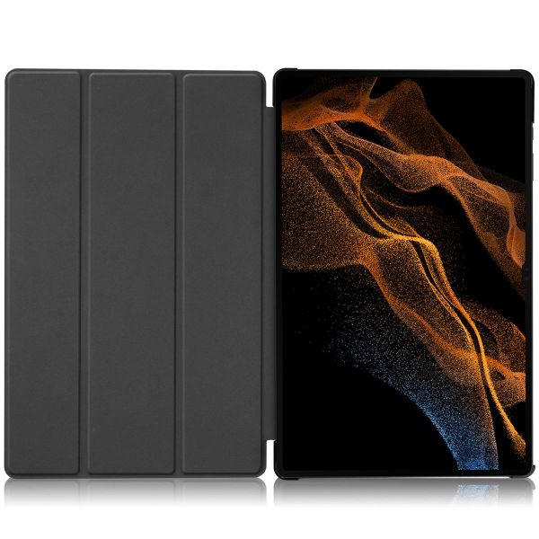 imoshion Coque tablette Trifold Galaxy Tab S8 Ultra - Noir