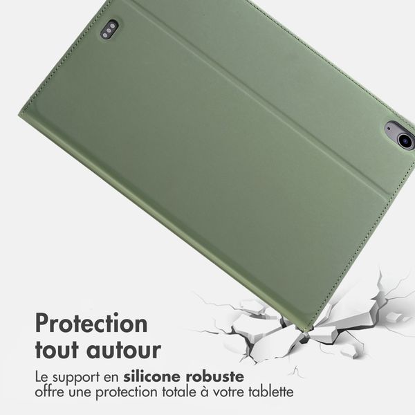Accezz Coque tablette Classic Apple iPad Air 11 pouces (2026) M4 / (2025) M3 / (2024) M2 / Air 5 (2022) / Air 4 (2020) - Vert