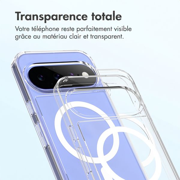 Accezz Coque arrière Xtreme Impact avec MagSafe Google Pixel 11 - Transparent