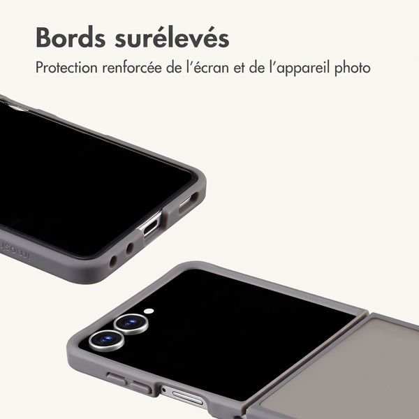 imoshion Coque Color Guard Samsung Galaxy Z Flip 8 - Gris