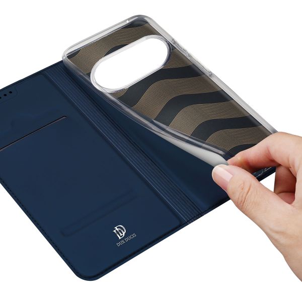 Dux Ducis Étui de télephone Slim Google Pixel 10 Pro XL - Bleu foncé