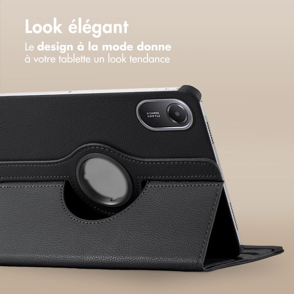 imoshion Coque tablette rotatif à 360° Xiaomi Redmi Pad 2 - Noir