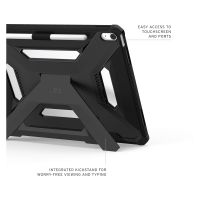 UAG Coque arrière Scout Plus avec support Scout Apple iPad Air 13 pouces (2026) M4 / (2025) M3 / (2024) M2 - Black