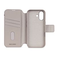 Decoded Portefeuille détachable 2 en 1 en cuir MagSafe Apple iPhone 17 Pro Max - Solid Clay