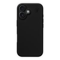 iDeal of Sweden Coque en silicone avec MagSafe Apple iPhone 16 - Black