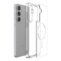 Spigen Coque Ultra Hybrid MagSafe Samsung Galaxy S25 FE - Clear / White