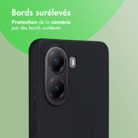 imoshion Coque Couleur Xiaomi Poco X7 Pro - Noir