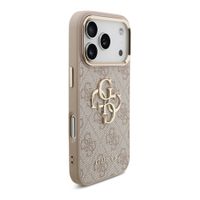 Guess Coque 4G Metal Logo Backcover Apple iPhone 18 Pro / 17 Pro - Pink