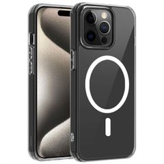 imoshion Coque arrière de protection avec MagSafe Apple iPhone 15 Pro Max - Transparent