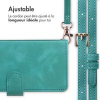 imoshion Etui de télephone portefeuille avec cordon Samsung Galaxy A55 - Turquoise