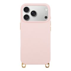 Selencia Coque arrière Rivièra avec MagSafe avec crochets amovibles Apple iPhone 17 Pro Max - Sorbet Pink