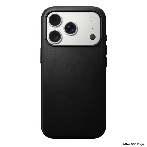 Nomad Coque Modern Leather avec MagSafe Apple iPhone 17 Pro - Noir