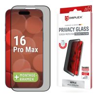 Displex Protection d'écran en verre trempé Privacy Apple iPhone 16 Pro Max