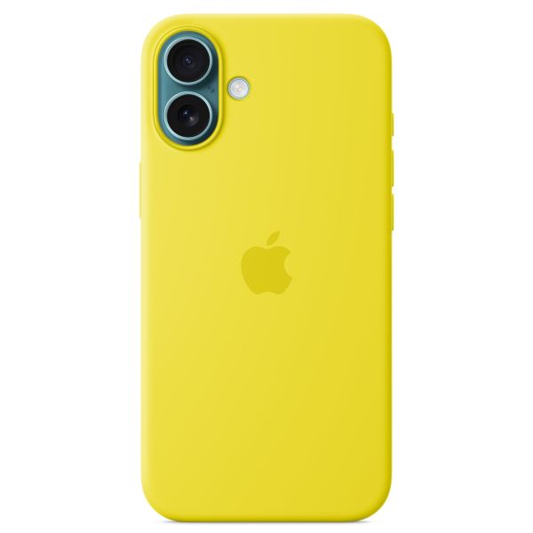 Apple Coque en silicone MagSafe Apple iPhone 16 Plus - Star Fruit