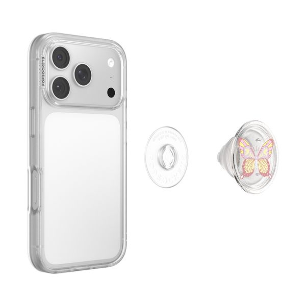 PopSockets PopTop - Glitter Sunset Mariposa