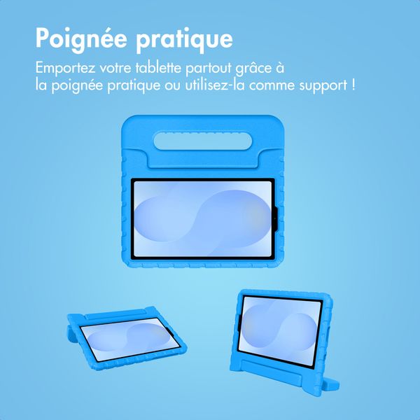 imoshion Coque kidsproof avec poignée Samsung Galaxy Tab A7 Lite - Bleu