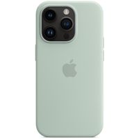 Apple Coque en silicone MagSafe Apple iPhone 14 Pro - Succulent