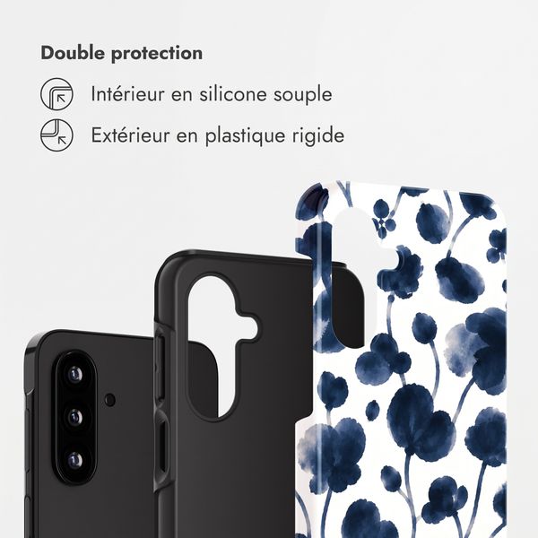 Selencia Coque arrière Vivid Samsung Galaxy A18 (4G) / A17 (4G/5G) - Midnight Blossom
