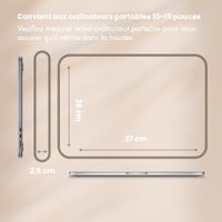 Selencia Pochette ordinateur Corduroy 15-16 pouces - Soft Blush