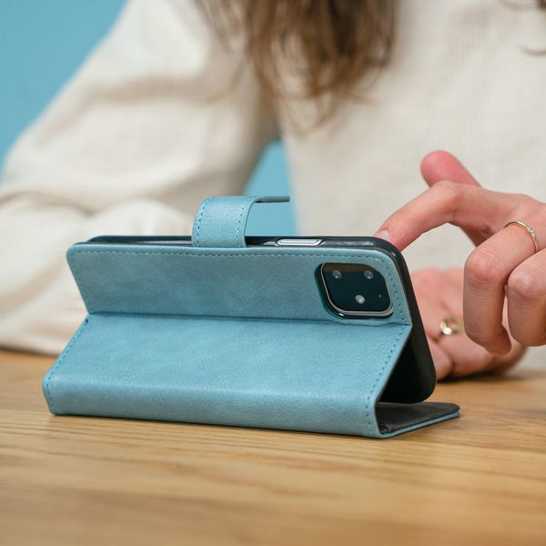 imoshion Étui de télephone portefeuille de luxe Samsung Galaxy S20 FE - Bleu clair