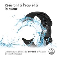 imoshion Bracelet en silicone⁺ Google Pixel Watch / Watch 2 / Watch 3 / Watch 4 (41 mm) - Taille L - Noir