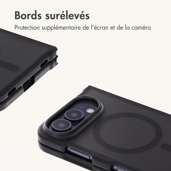 imoshion Coque Color Guard avec MagSafe Apple iPhone Duo - Noir