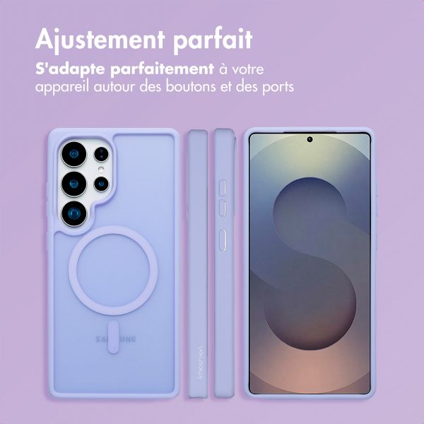 imoshion Coque Color Guard avec MagSafe Samsung Galaxy S25 Ultra - Lilas