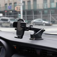 iOttie Easy One Touch 5 Car Mount - Support de téléphone pour voiture - Tableau de bord et pare-brise - Noir