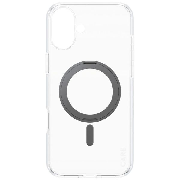 CARE by PanzerGlass Coque Kickstand MagSafe Apple iPhone 16 Plus - Noir