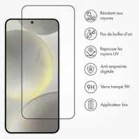 Accezz Protection d'écran en verre trempé avec applicateur Samsung Galaxy S25 / S24