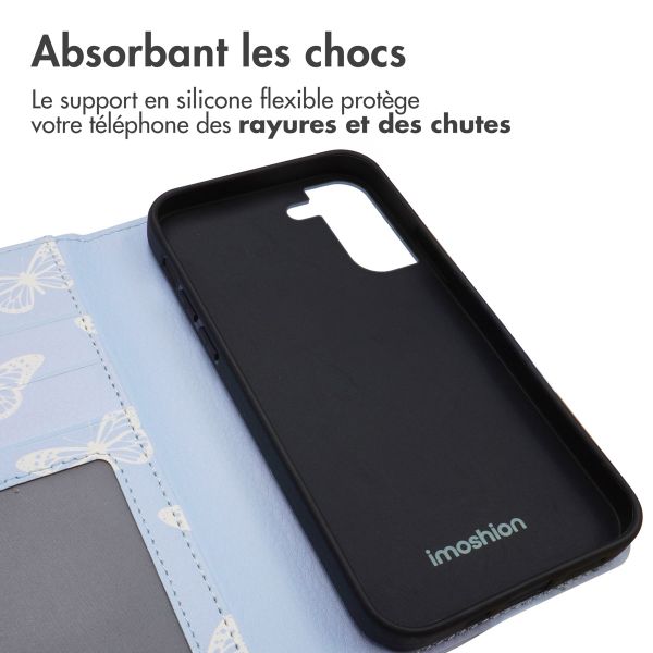 imoshion Étui de télephone portefeuille Design Samsung Galaxy S21 FE - Butterfly