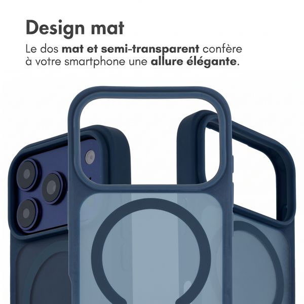 imoshion Coque Color Guard avec MagSafe Apple iPhone 18 Pro Max / 17 Pro Max - Bleu foncé