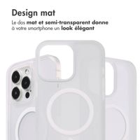 imoshion Coque Color Guard avec MagSafe Apple iPhone 14 Pro Max - Blanc