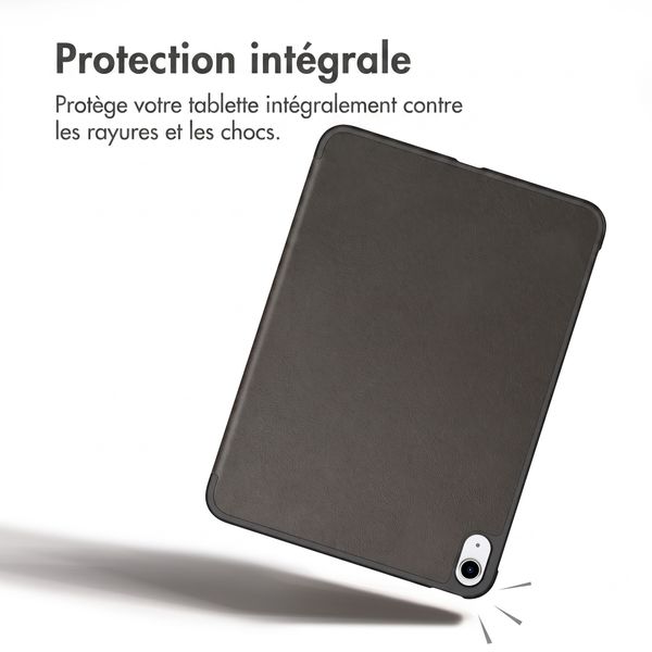 imoshion Coque tablette Trifold Apple iPad 11 (2025) 11 pouces A16 / iPad 10 (2022) 10.9 pouces - Noir