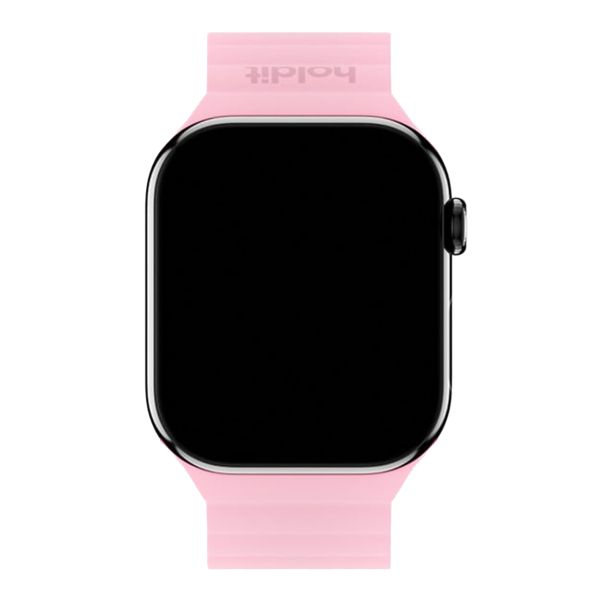 Holdit Bracelet en silicone magnétique Apple Watch | 38/40/41/42 mm - Pink / Beige