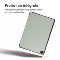 imoshion Coque tablette Trifold Samsung Galaxy Tab A9 Plus - Vert clair