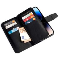 Wachikopa Étui de télephone portefeuille Multi Wallet Apple iPhone 14 Pro - Noir