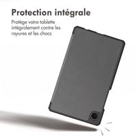 imoshion Coque tablette Trifold Samsung Galaxy Tab A11 / A9 8.7 pouces - Gris