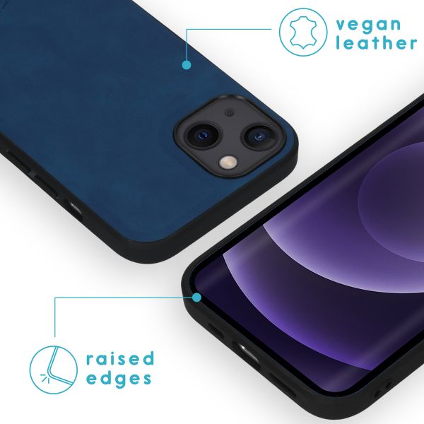 imoshion Etui de télephone luxe 2-en-1 amovible Apple iPhone 13 - Blauw